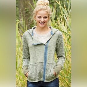 MATILDA JANE Secret Fields Lowland Marsh Hooded Zip Up Jacket Women’s Medium